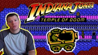 Indiana Jones amp the Temple of Doom NES Nintendo Video Game Review S1E07  The Irate Gamer [upl. by Esoj]