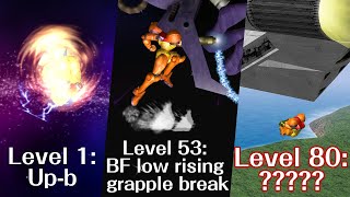 82 Levels of Samus Recovery SSBM [upl. by Nadbus415]