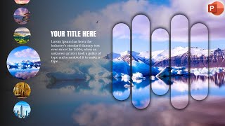 Creative Image Sliders in PowerPoint  Stunning Presentations with Morph Transition [upl. by Aliled]