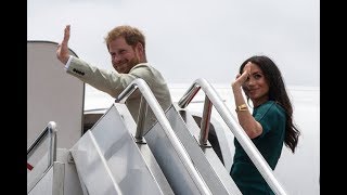 The Duke and Duchess of Sussex farewelled with a Guard of Honour [upl. by Sternberg]