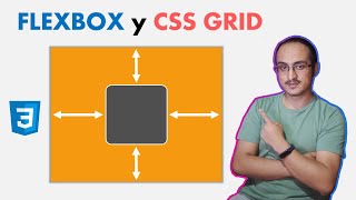 Como centrar un div con FLEXBOX y CSS GRID [upl. by Enilegnave]