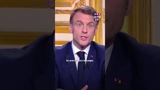 Emmanuel Macron  quotJe nommerai dans les prochains jours un Premier ministrequot｜LCI [upl. by Ghiselin]