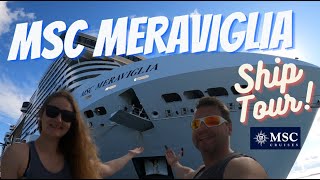 MSC Meraviglia Full Ship Tour Tips Tricks amp Review Award Winning Cruise Ship Vista Project [upl. by Arihs]