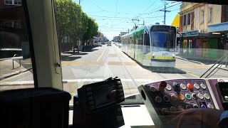 Drivers View Tram 19 Elizabeth St to North Coburg [upl. by Harat]