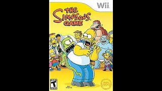 The Simpsons Game WII Gameplay [upl. by Doig146]