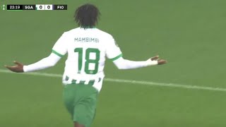 Felix Mambimbi Goal St Gallen vs Fiorentina 10 Goals and Extended Highlights [upl. by Sahc]