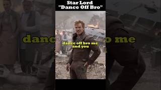 Star Lord  quotDance Off Broquot Scene shorts guardiansofthegalaxy starlord [upl. by Anetsirhc551]