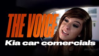 Christina Grimmie and The Voice contestants Kia Car Commercials [upl. by Bej]