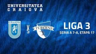 LIVE  UNIVERSITATEA CRAIOVA 2  CSO TURCENI [upl. by Borries]