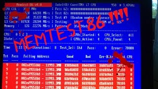 Running MemTest86 for ram stability [upl. by Blaine223]