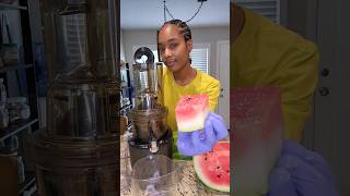 Juicing Seeded Watermelon [upl. by Assillam]