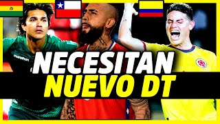 CAMBIOS DE ENTRENADOR  ¿QUÉ PASARÁ CON COLOMBIA CHILE Y LOS QUE NO CLASIFICARON [upl. by Verada]