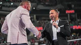 Joe Tessitore 1st call on Raw [upl. by Cuttler]