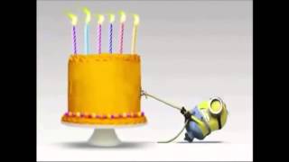 15Happy Birthday with minions [upl. by Roseline215]