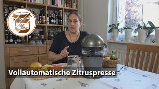 Vollautomatische Zitruspresse von Severin [upl. by Galloway]