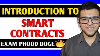 Introduction to Smart Contracts 🔥🔥 [upl. by Okkin]