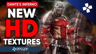 Dantes Inferno  New HD Textures  PPSSPP Emulator [upl. by Veejar]