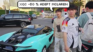 xQc’s McLaren joke is so popular that streamer quotJakenbakequot caught Juicers in China saying “50” [upl. by Downall]