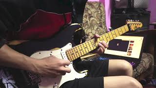 farki farki Guitar Solo Cover Albatross [upl. by Thurnau]