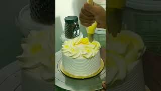 Rasmalai cake decorationbestbirthdaycakedesignforgirl trendingshort [upl. by Leumek629]