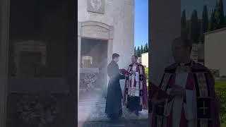 Our seminarians in Rome pray for the deceased Legionaries [upl. by Hildegard]