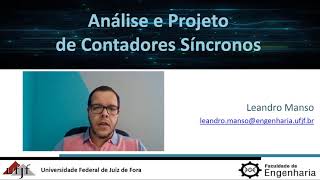 Eletrônica Digital  Análise e Projeto de Contadores Síncronos [upl. by Aurie]