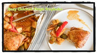 Thai Red Chilli Paste Chicken Thigh Traybake [upl. by Pasquale979]