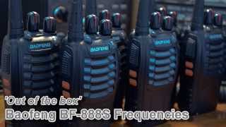 Baofeng BF888S Out of the Box Frequencies [upl. by Nelsen]