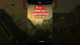 3000 Foot Juggernaut Drop on Rebirth Island cod warzone [upl. by Maudie693]