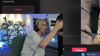 The moment xQc found out he won the court case against Adept [upl. by Ynohtnaluap]