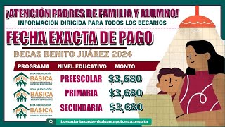 🎉🥳¡YA TENEMOS FECHA EXACTA PARA RECIBIR LOS 3680🎉🥳 SOLO ESTOS ALUMNOS RECIBIRÁN PRONTO SU PAGO💸🔴 [upl. by Neleb]