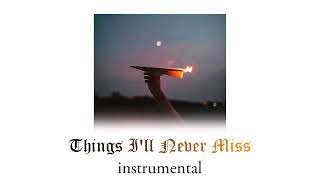 NEFFEX  Things Ill Never Miss instrumental [upl. by Lladnar]