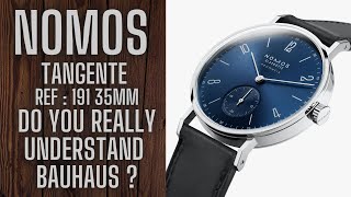 NOMOS TANGENTE 35MM BLUE BAUHAUS TREASURE  REF 191 [upl. by Inej294]