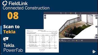 FieldLink Tips 8 Scan to Handrail Fabrication in 20 minutes [upl. by Youlton912]