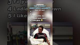 Top 5 Anesthesia Moments [upl. by Idalina]