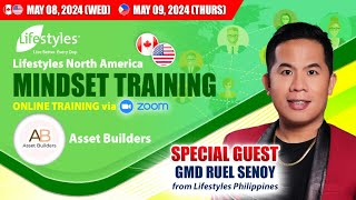 Lifestyles CAUS – Mindset Training – ASSET BUILDERS May 2024 [upl. by Nonad]