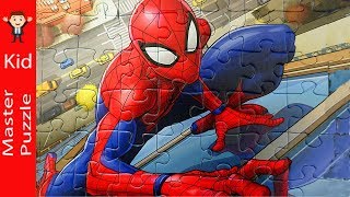 SpiderMan Climbing Building  Ravensburger Puzzle [upl. by Valente]