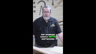 New to Woodworking Start with Softwoods Shorts [upl. by Akinam]