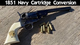 1851 Navy Cartridge Conversion [upl. by Asilam]