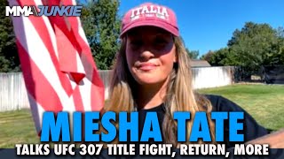 Miesha Tate Compares Julianna Peñas Extremely Underrated Striking to Dricus Du Plessis  UFC 307 [upl. by Suzzy]