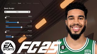 JAYSON TATUM  FC 25 PLAYER FACE CUSTOMISATION [upl. by Nylrebma]