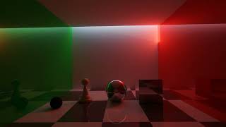 Blender Cycles Cornell Box Animation [upl. by Lachish]