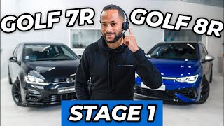 Reprogrammation Stage 1 Golf 8 R vs Golf 7 R [upl. by Cletus32]