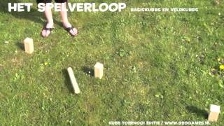 Kubb Toernooi Editie Speluitleg  999 Games [upl. by Tjader63]