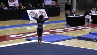 Natalie Beilstein 2010 Big Ten Championships Floor [upl. by Ibbetson]