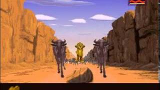 Disneys The Lion King  Level 4  The Stampede Normal difficulty [upl. by Einnal]