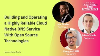 Building and Operating a Highly Reliable Cloud Native DNS Service With Open Source Technologies [upl. by Anitrak460]