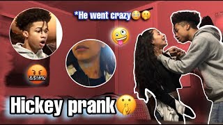 HICKEY PRANK ON BOYFRIEND🤭 He Left MeJampM 4Ever [upl. by Swee]