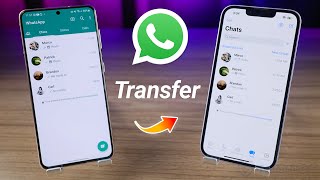 Transfer WhatsApp Chats from Old Phone to New Phone No Computer No Reset [upl. by Maren]