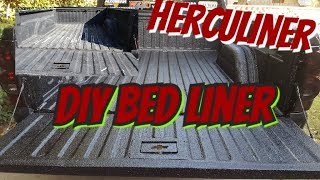 HERCULINER TRUCK BED LINER DIY [upl. by Marian]